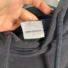 Vetements Reversible Metal Logo Hoodie Size M