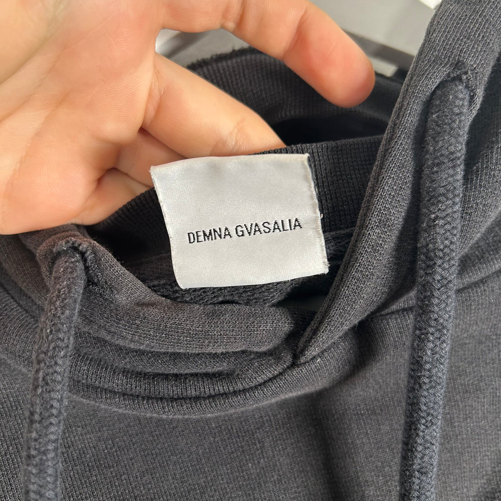 Vetements Reversible Metal Logo Hoodie Size M