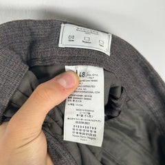 Maison Margiela Brown Wool Trousers Size 48