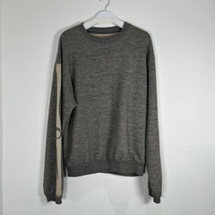 Kapital Grey Knit Skeleton Crewneck Size Large