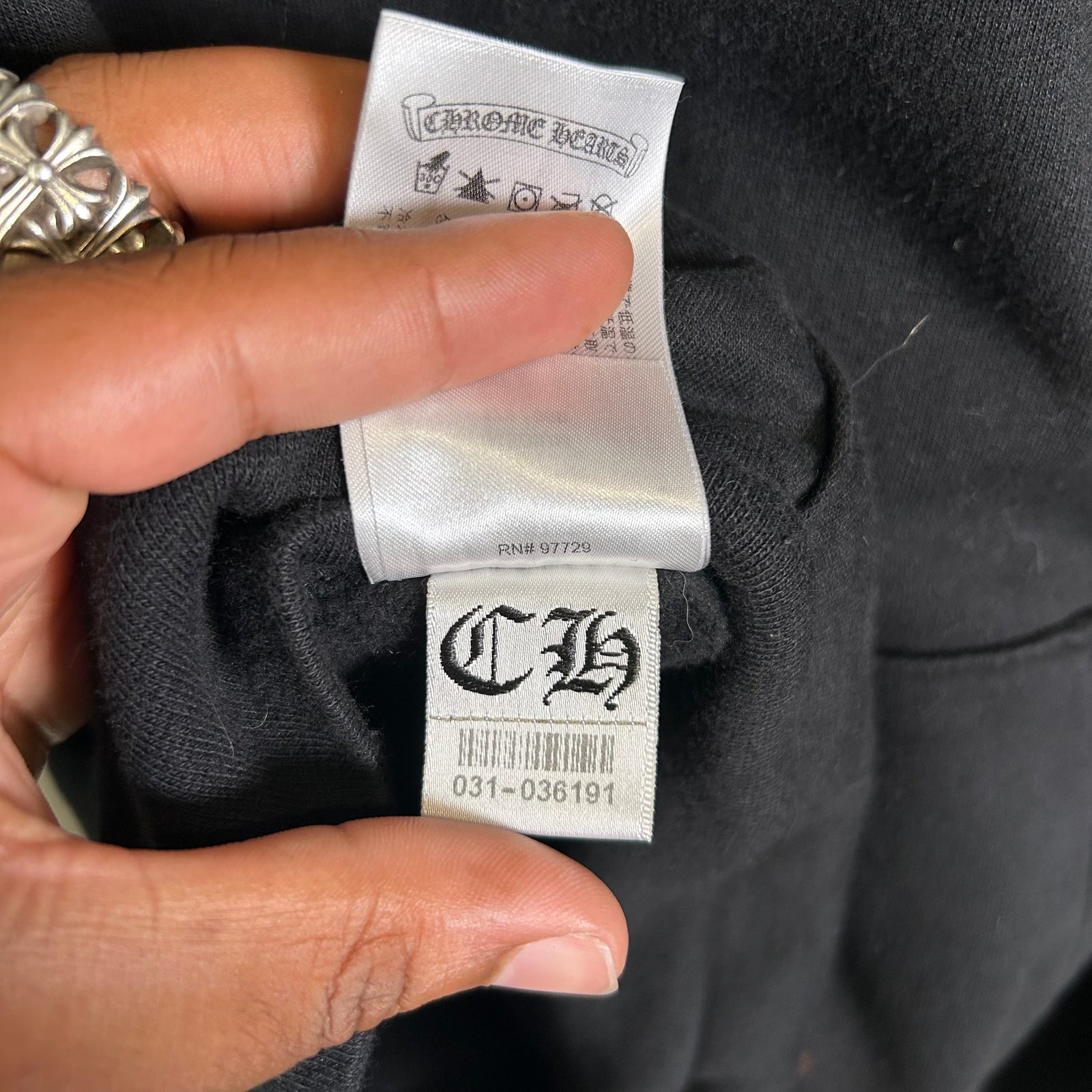 Chrome Hearts Floral Horseshoe Hoodie