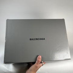 Balenciaga Metallic Grey Tracks Size 40