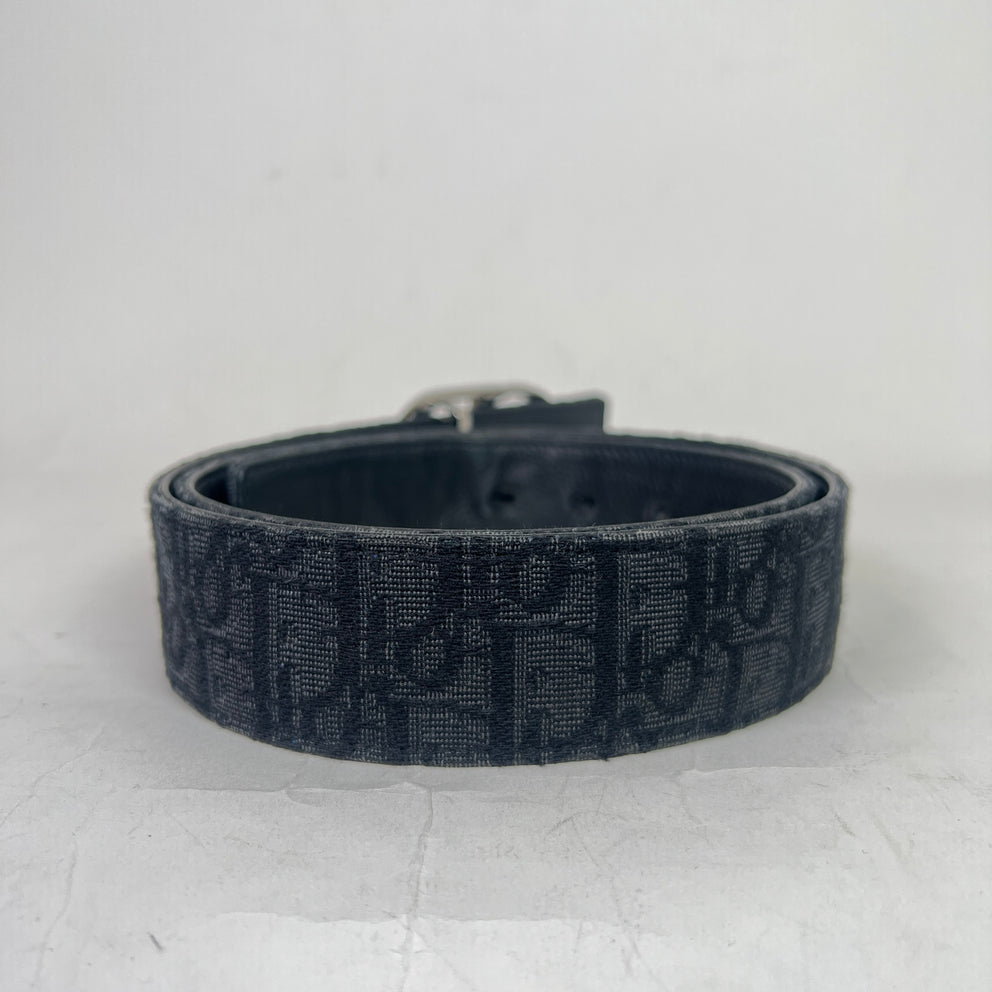 Dior CD Oblique Jacquard Reversible Belt