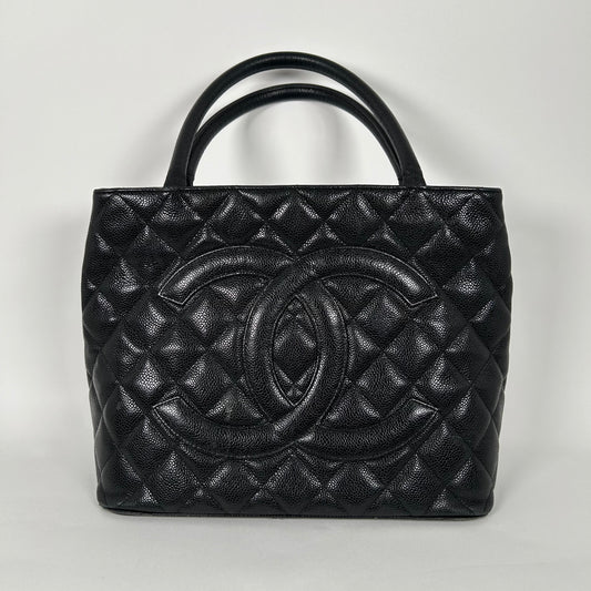 Chanel Medallion Tote Caviar