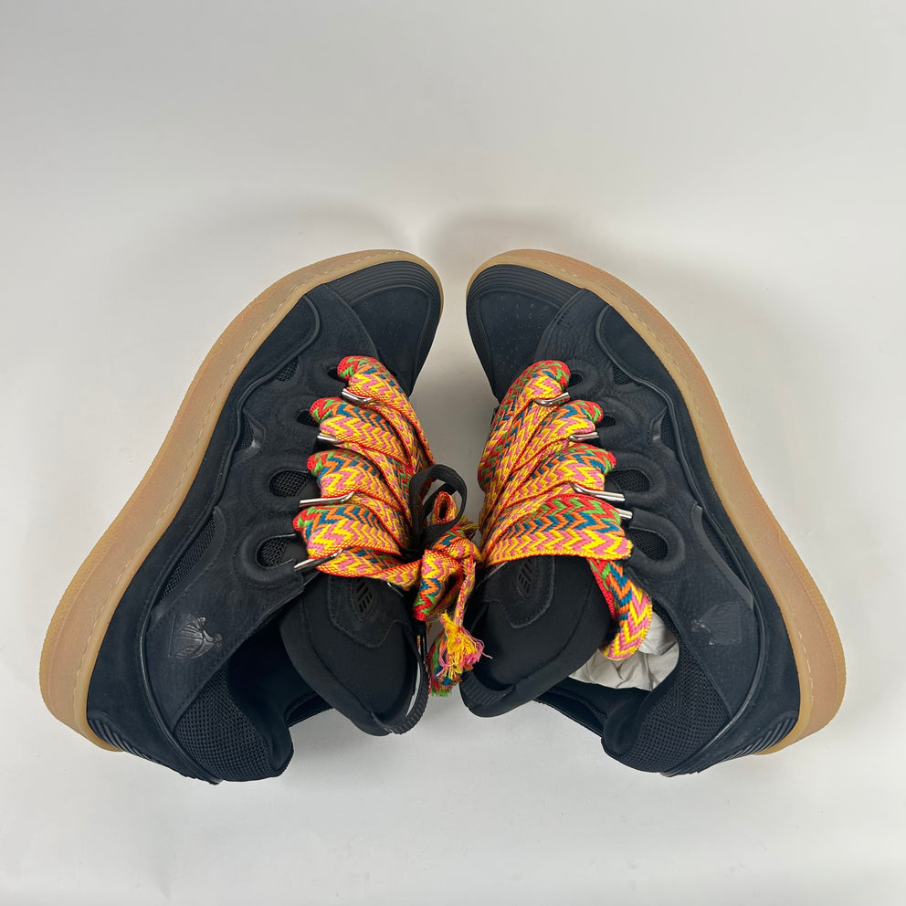Lanvin Black Curb Sneaker Size 45