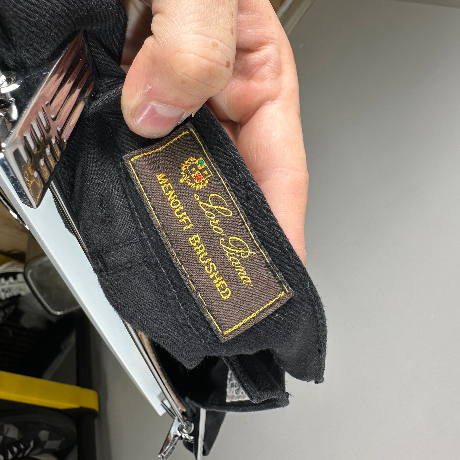 Loro Piana Black Jeans Size 38