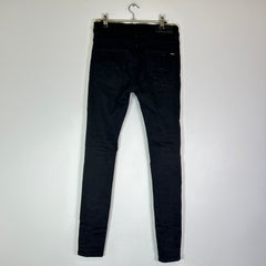 Amiri Black Distressed Skinny Jeans