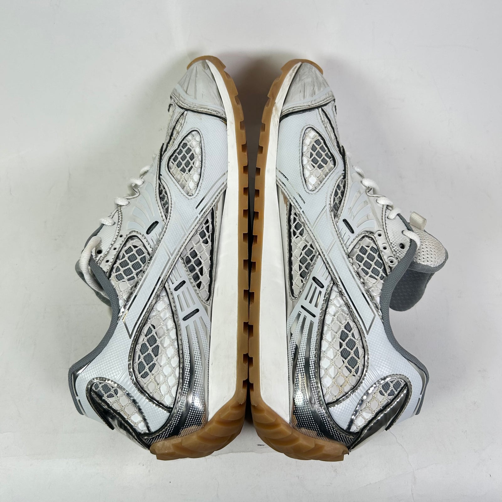 Bottega Veneta Silver Orbit Sneakers