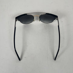 Balmain BL2533 Round Black Brow Bar Sunglasses