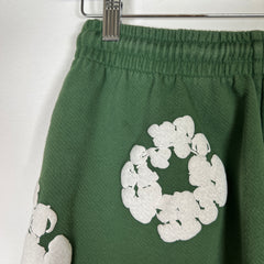 Denim Tears Green Wreath Sweats Size S