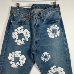 Denim Tears Lightwash Wreath Jeans Size 33