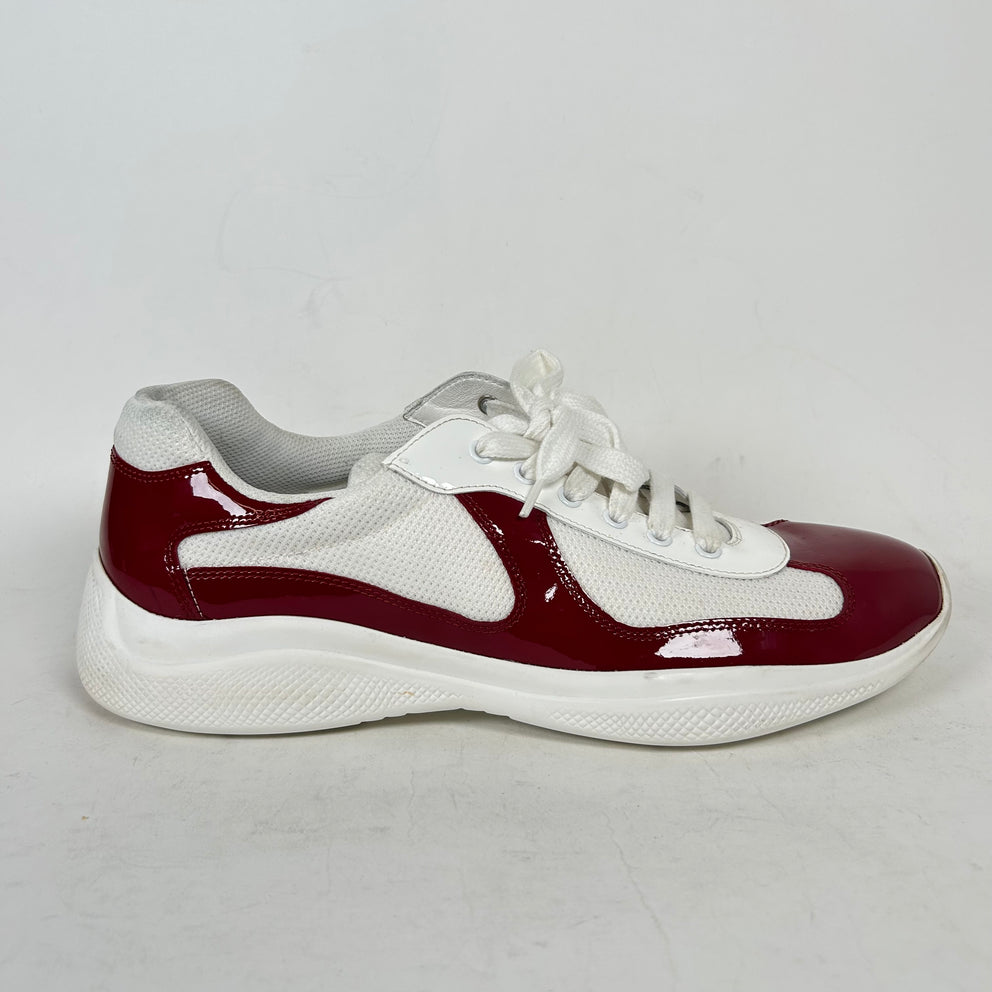 Prada Burgundy America Cups Size 11