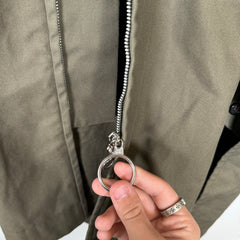 Acne Studios Olive Fishtail Parka Size M