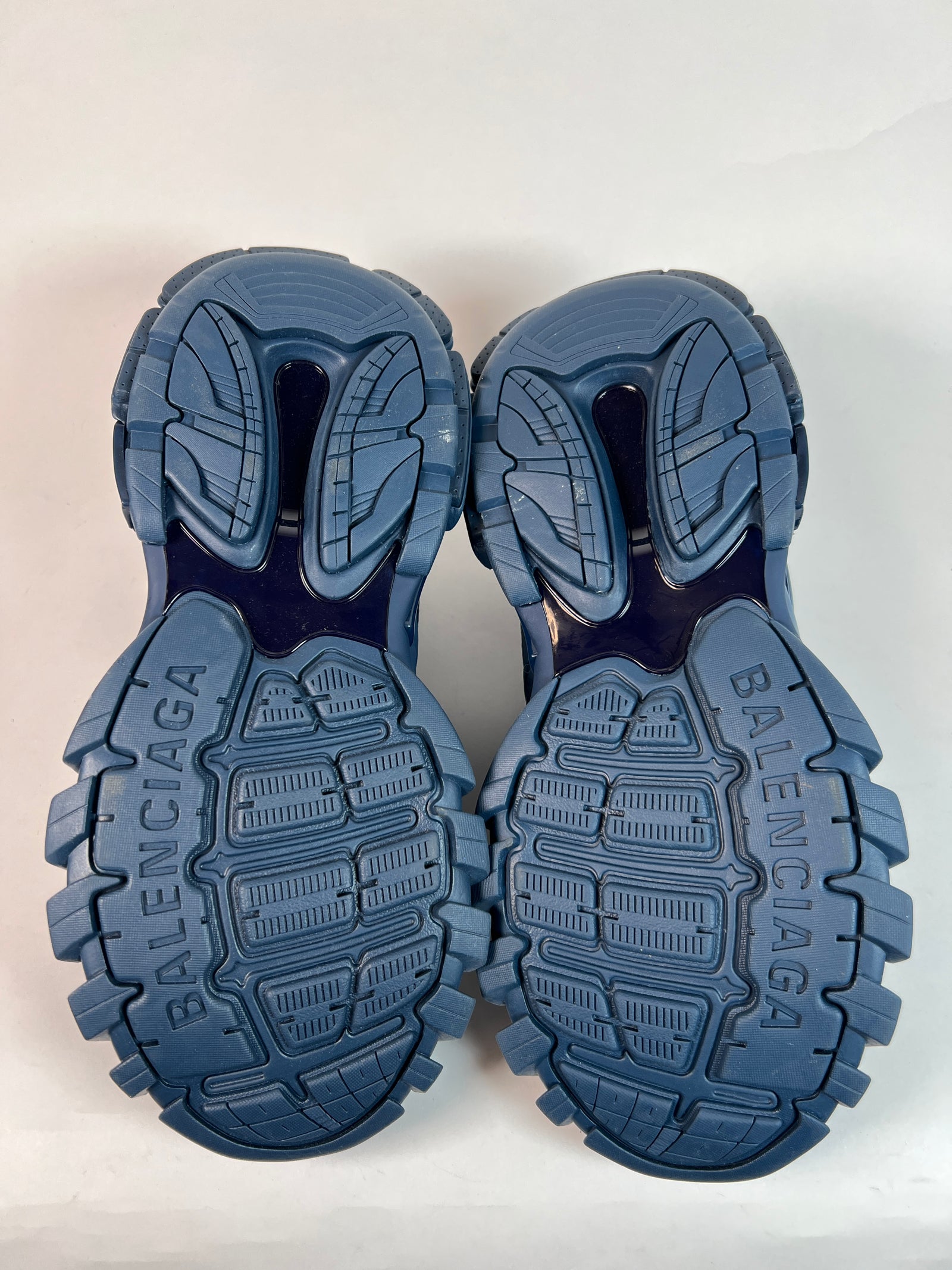 Balenciaga Navy Track Sneakers Sz 43