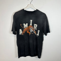 Amiri Vintage Wash Tiger Tee Size S