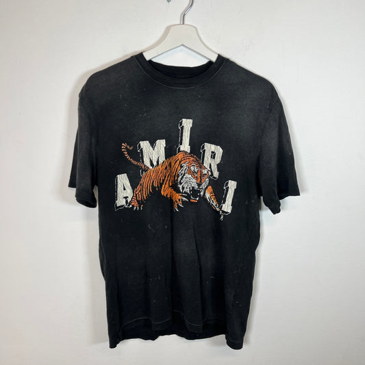 Amiri Vintage Wash Tiger Tee Size S