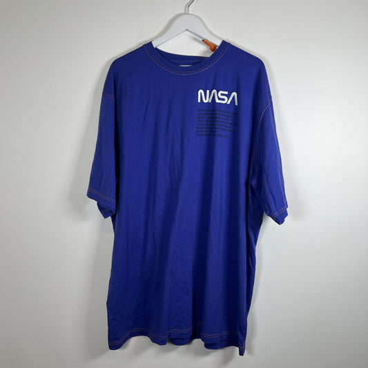 Heron Preston Blue NASA Tee Size 2XL