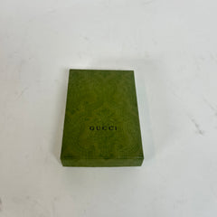 Gucci Blue/Beige GG Supreme Card Holder