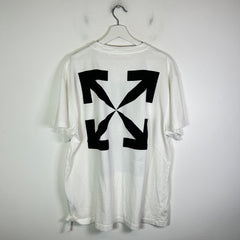 Off-White Mona Lisa Tape Logo T-Shirt