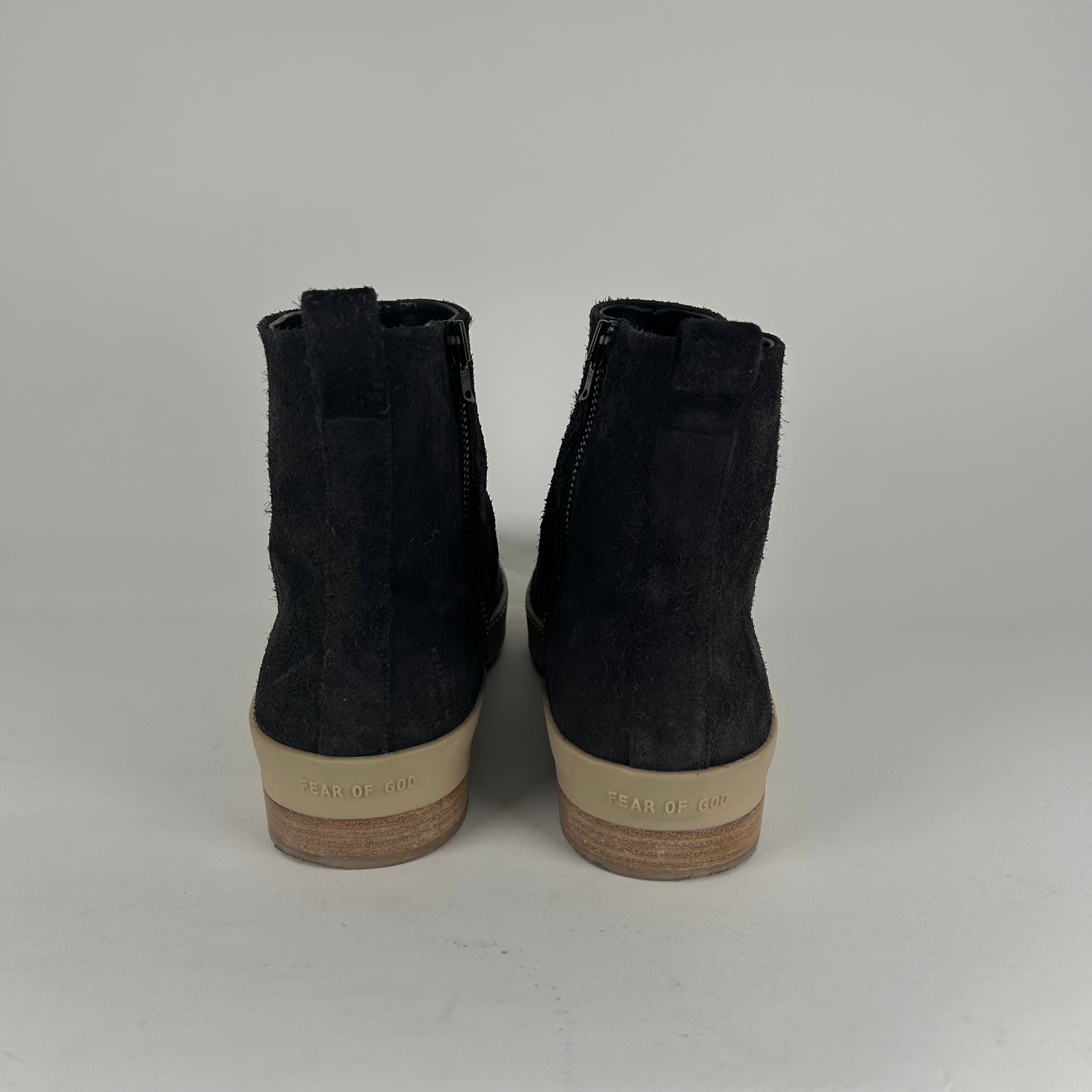 Fear of God Grey Suede Chelsea Boot Size 10
