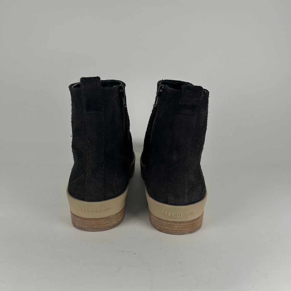 Fear of God Grey Suede Chelsea Boot Size 10
