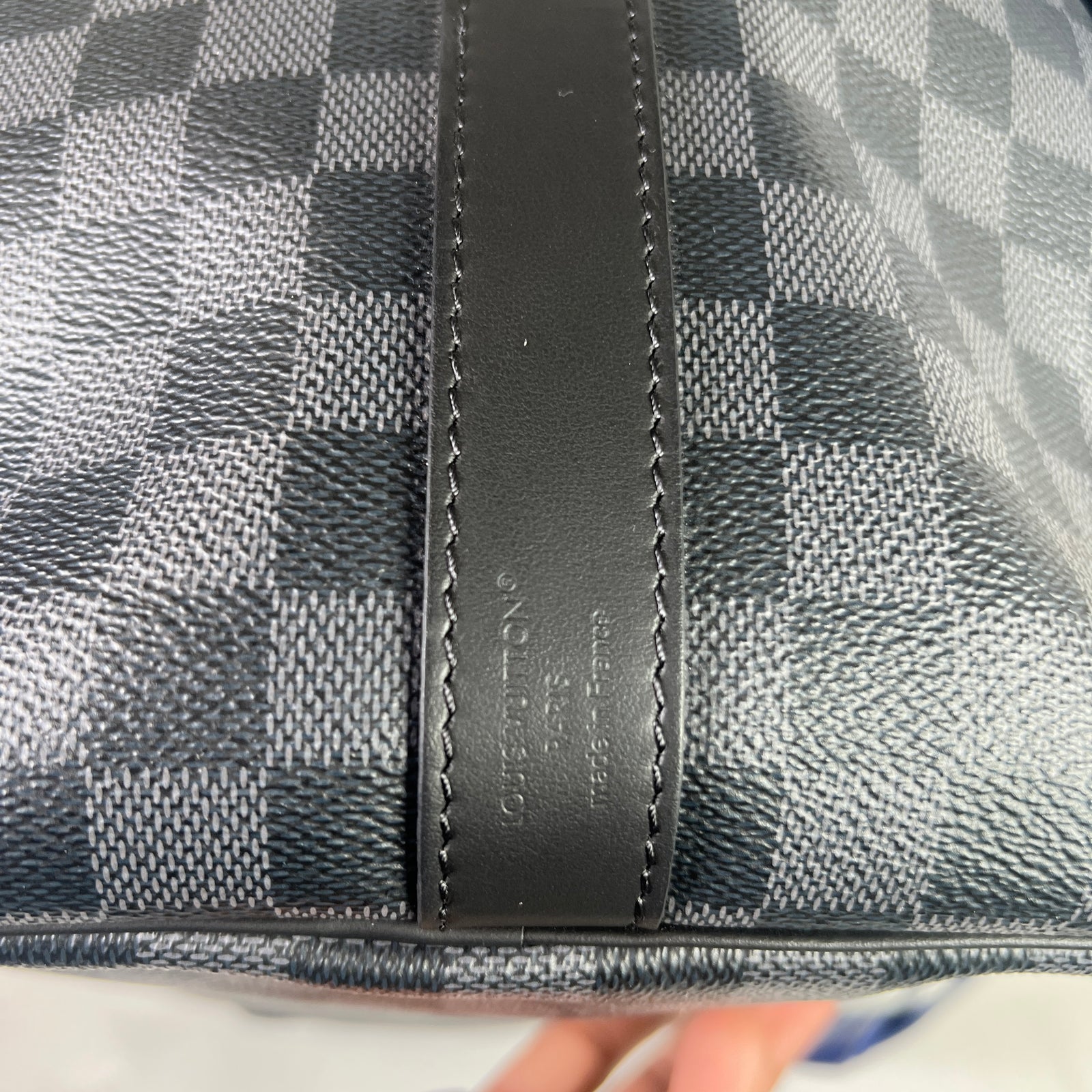 Louis Vuitton Damier Graphite Keepall Bandouliere 50