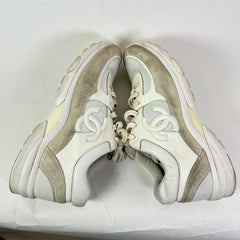Chanel Suede Interlocking CC Runner