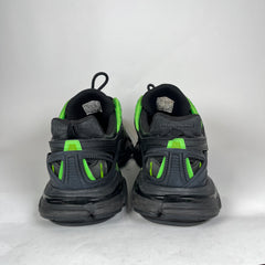 Balenciaga Black/Green Track 2 Sneaker Size 45