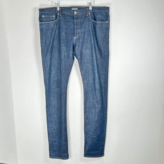 Dior Blue Oblique Denim Jeans Size 38