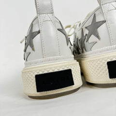 Amiri White/Grey Star Court Low Sneakers Size 42