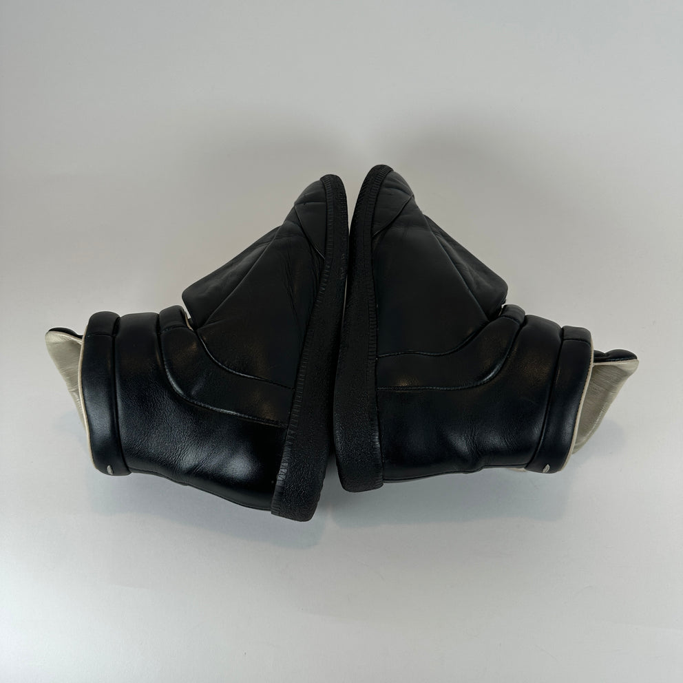 Maison Margiela Re-Edition Black Leather Hightop Futures
