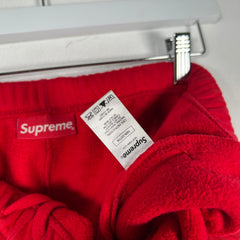 Supreme Red Old English Logo Sweatpants Size L