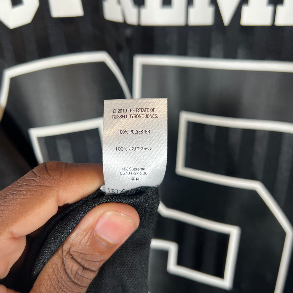 Supreme Red/Black Ol' Dirty Bastard Football Jersey Size L