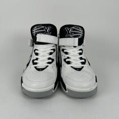 Louis Vuitton White/Grey Basketball Trainers  Size LV 9
