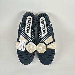 Louis Vuitton Black Monogram Denim Trainer Size LV 9