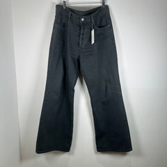 Acne Studios Black Flared 1981 Cut Jeans Size 34