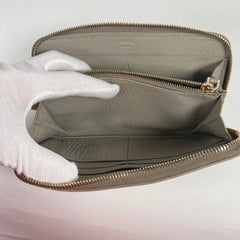 Prada Beige Saffiano Leather Wallet