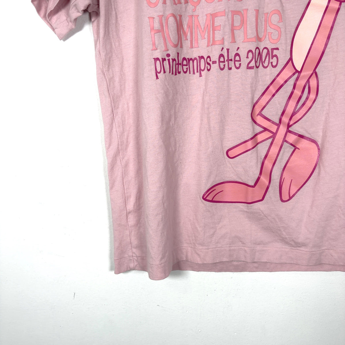 Comme Des Garcons Homme Plus Pink Panter 2005 T-Shirt