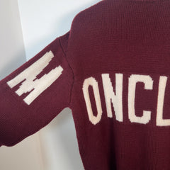Moncler Maglione Spell Out Knit Sweater