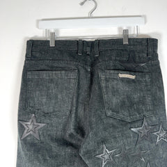 Chrome Hearts Star Patch Raw Denim Jeans