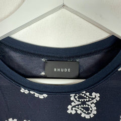 Rhude All Over Bandana Print T-Shirt