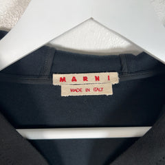 Marni Short Sleeve Technical Oversized Hoodie