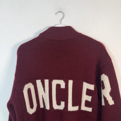 Moncler Maglione Spell Out Knit Sweater
