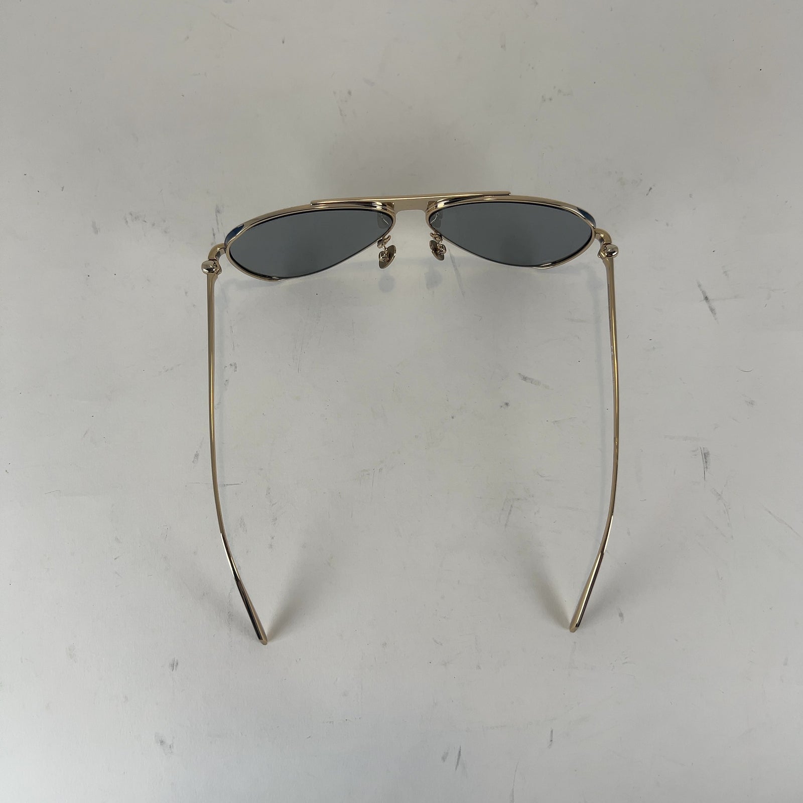Alexander McQueen Enamel Aviator Sunglasses