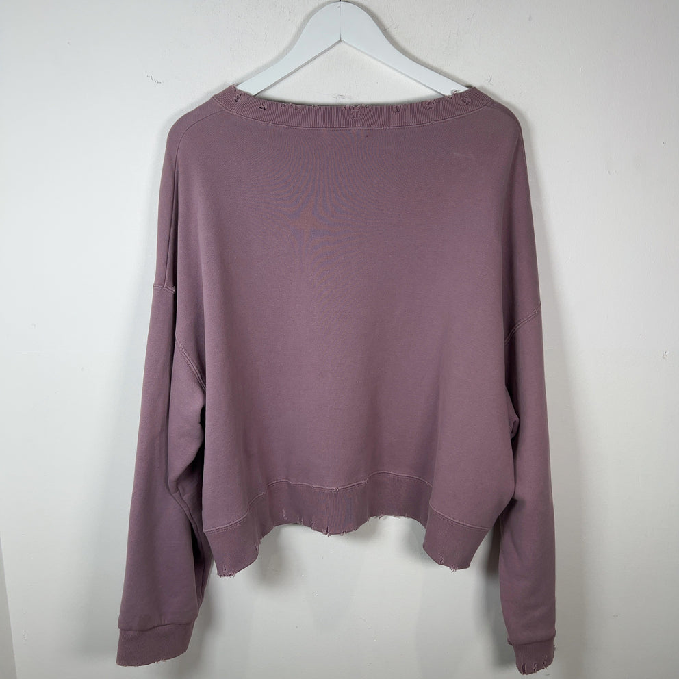 Undercover AW11 Deer Wing Cropped Crewneck