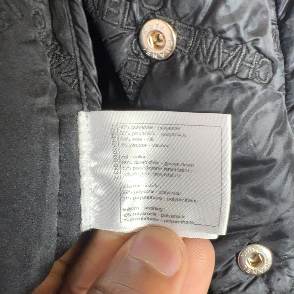 Chanel 2020 Quilted Down Puffer Jacket