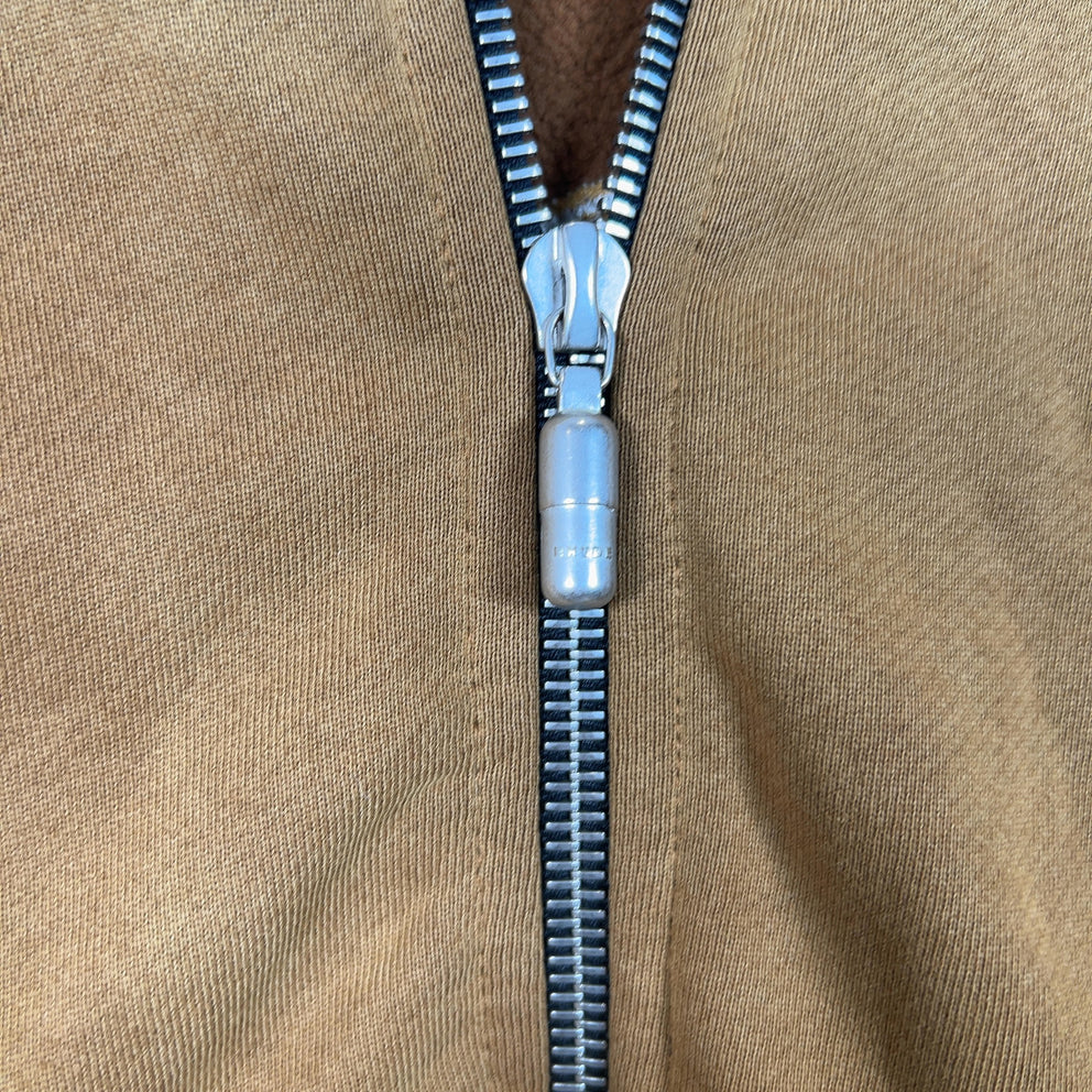 Rhude Sundry Embroidered Logo Zip Up Hoodie