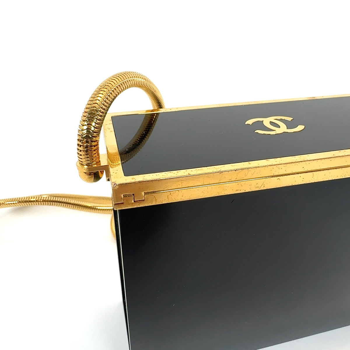 Chanel SS97 Micro Mini Minaudière Box Bag