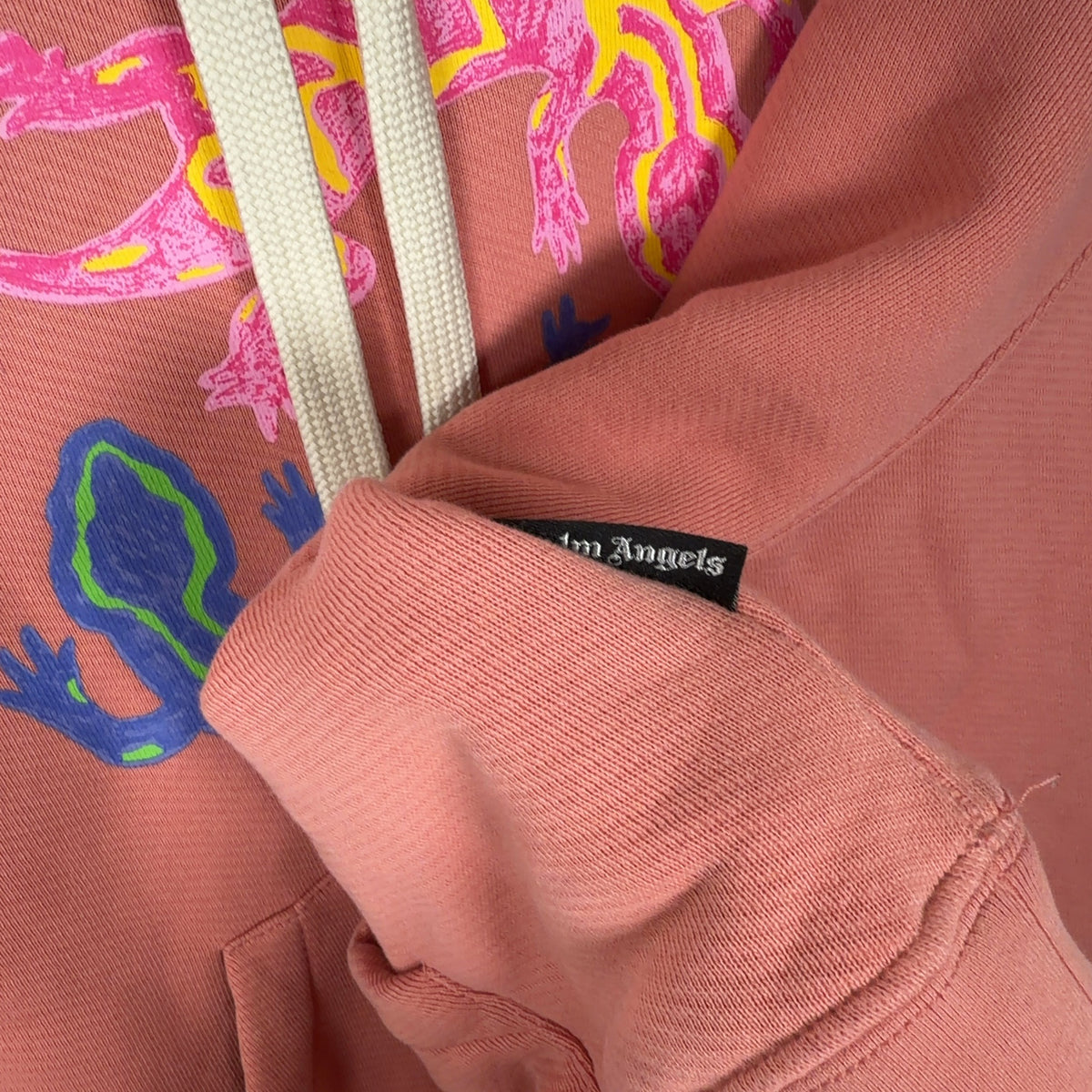 Palm Angels Lizard Print Hoodie
