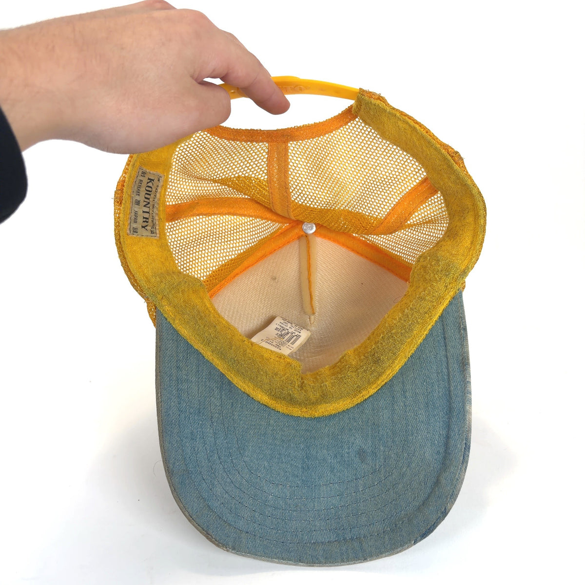 Kapital Kountry Denim Repair Hat